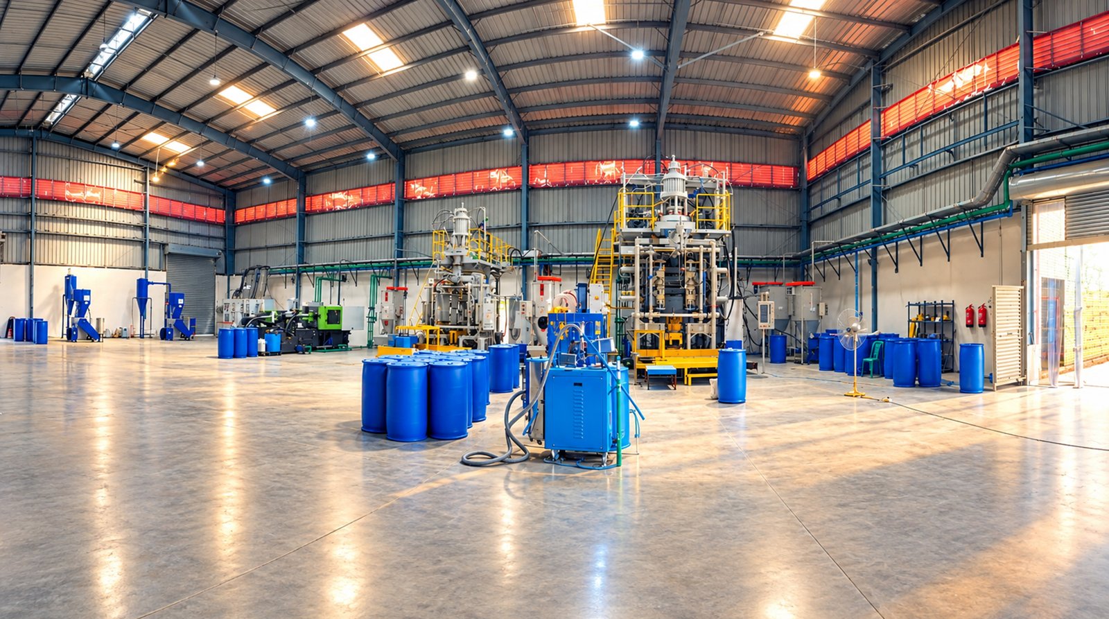 Injection Molded Industrial Pails