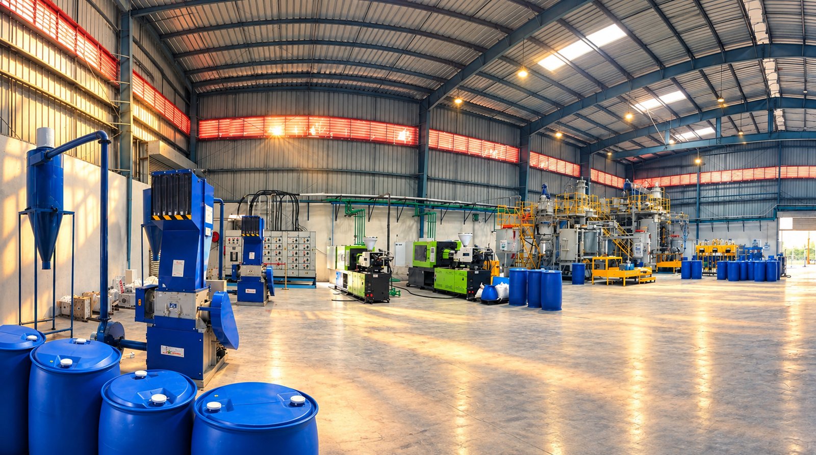 Injection Molded Industrial Pails